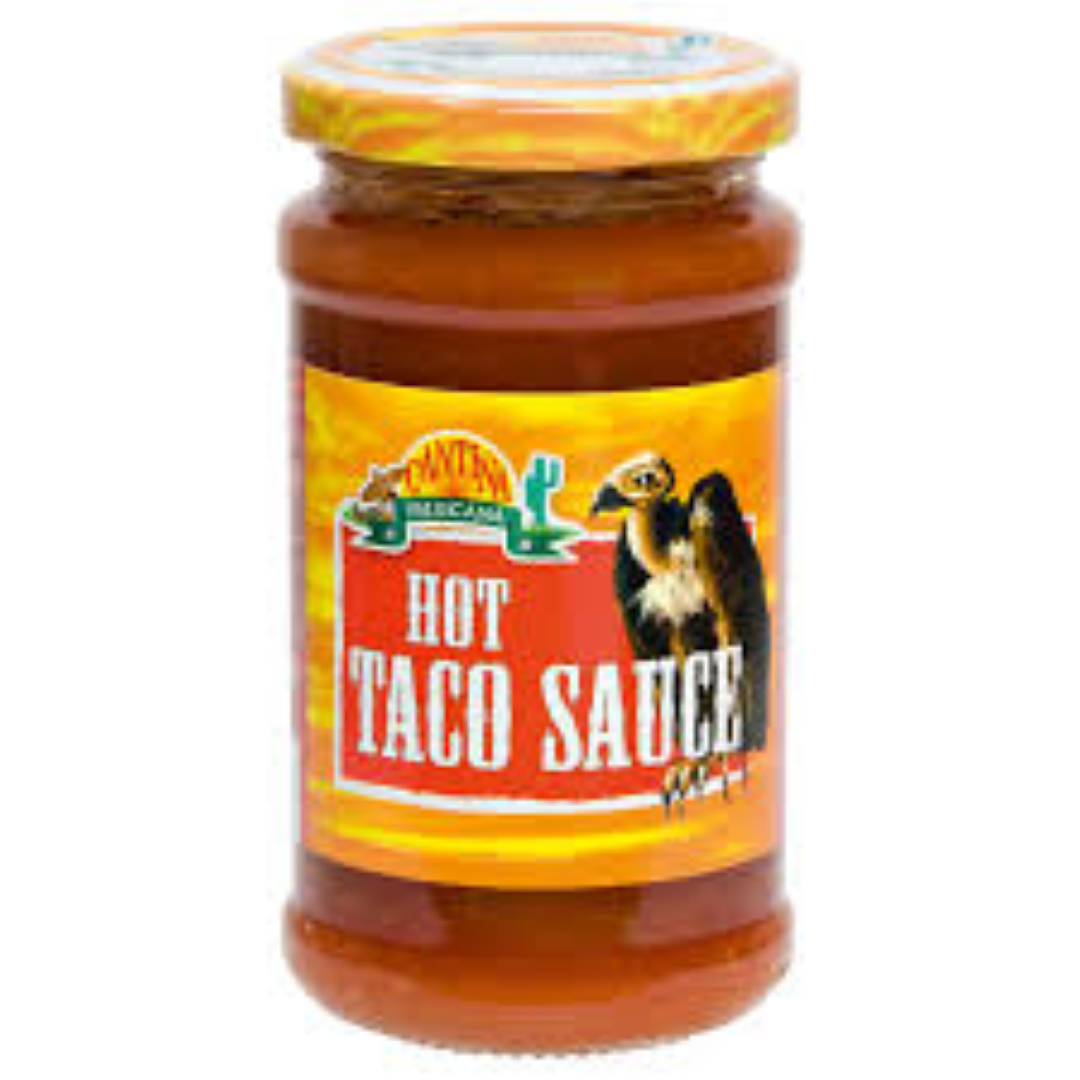 CANTINA MEX TACO SAUCE HOT 220G